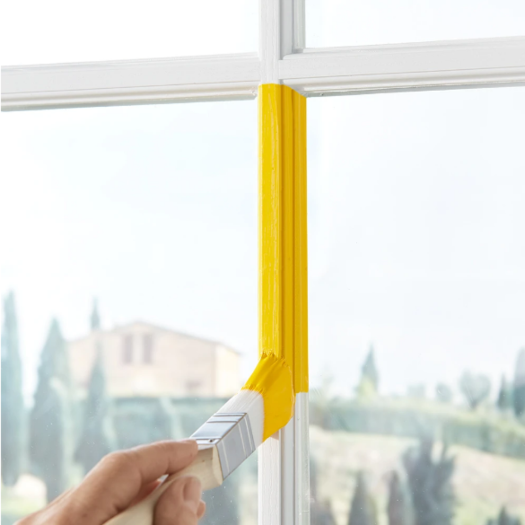 Zibra 1" Square Windows, Ledges & Cabinetry Paint Brush