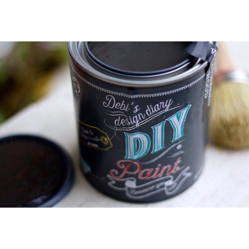 Black Velvet DIY Paint 8oz Sample Jar