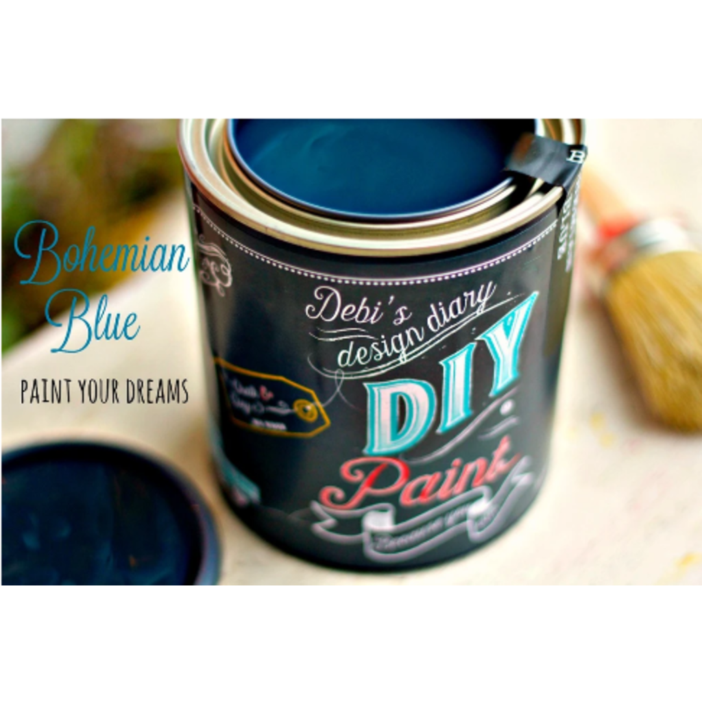 Bohemian Blue DIY Paint 8oz Sample Jar