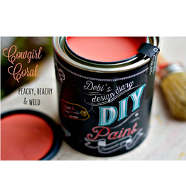Cowgirl Coral DIY Paint 16oz Pint