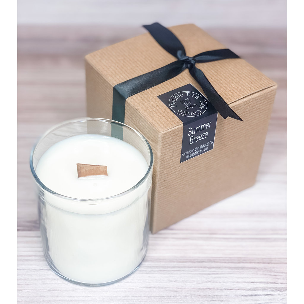 Pebble Tree Candle Co. Thank You Mom for My Teen Years Wood Wick Soy Candle | Pre Order dating May 5