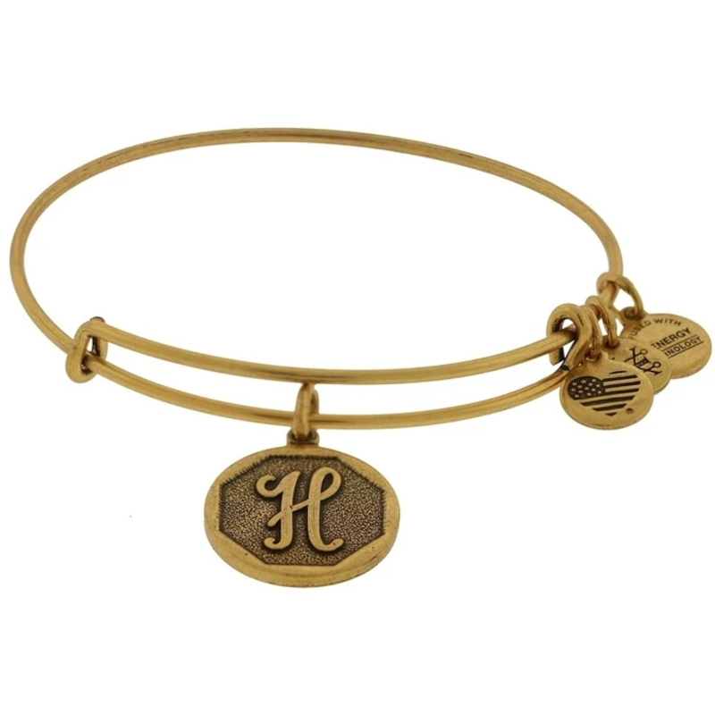 Initial H Charm Bangle - Alex and Ani - RG B3