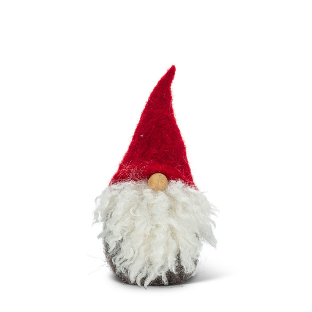 Wool Gnome with Red Hat