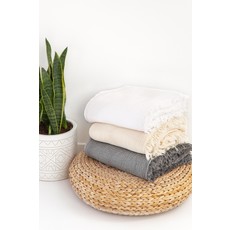 Tofino Towel The Capella Bed Cover in White