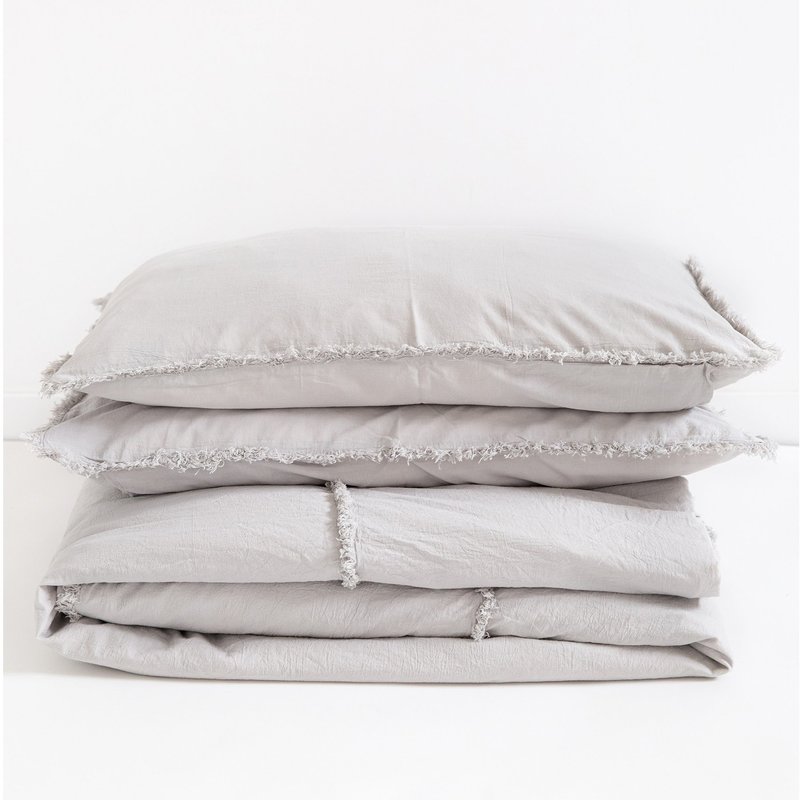 Tofino Towel The Eve Duvet Set in Stone Grey