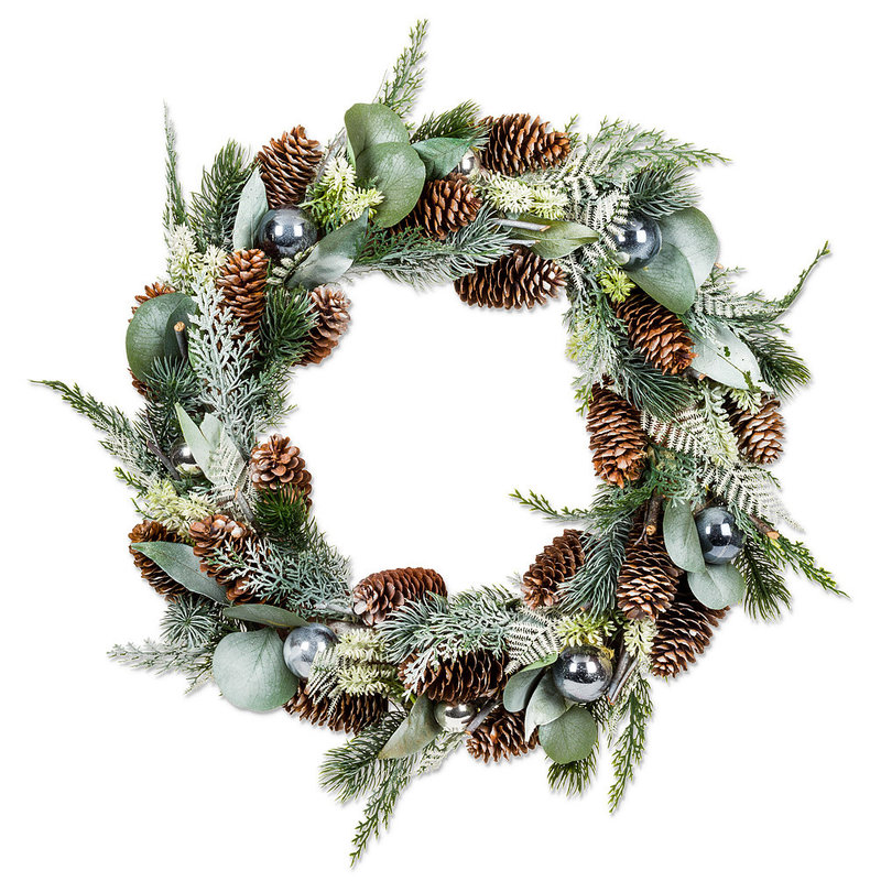 Sage & Pinecone Wreath