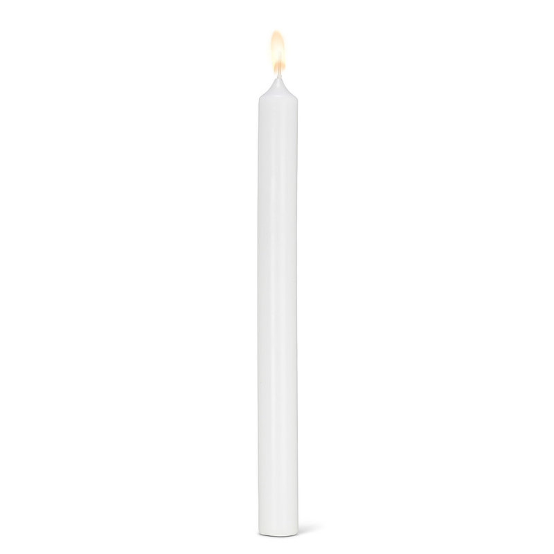 White Taper Candle | Set of 4