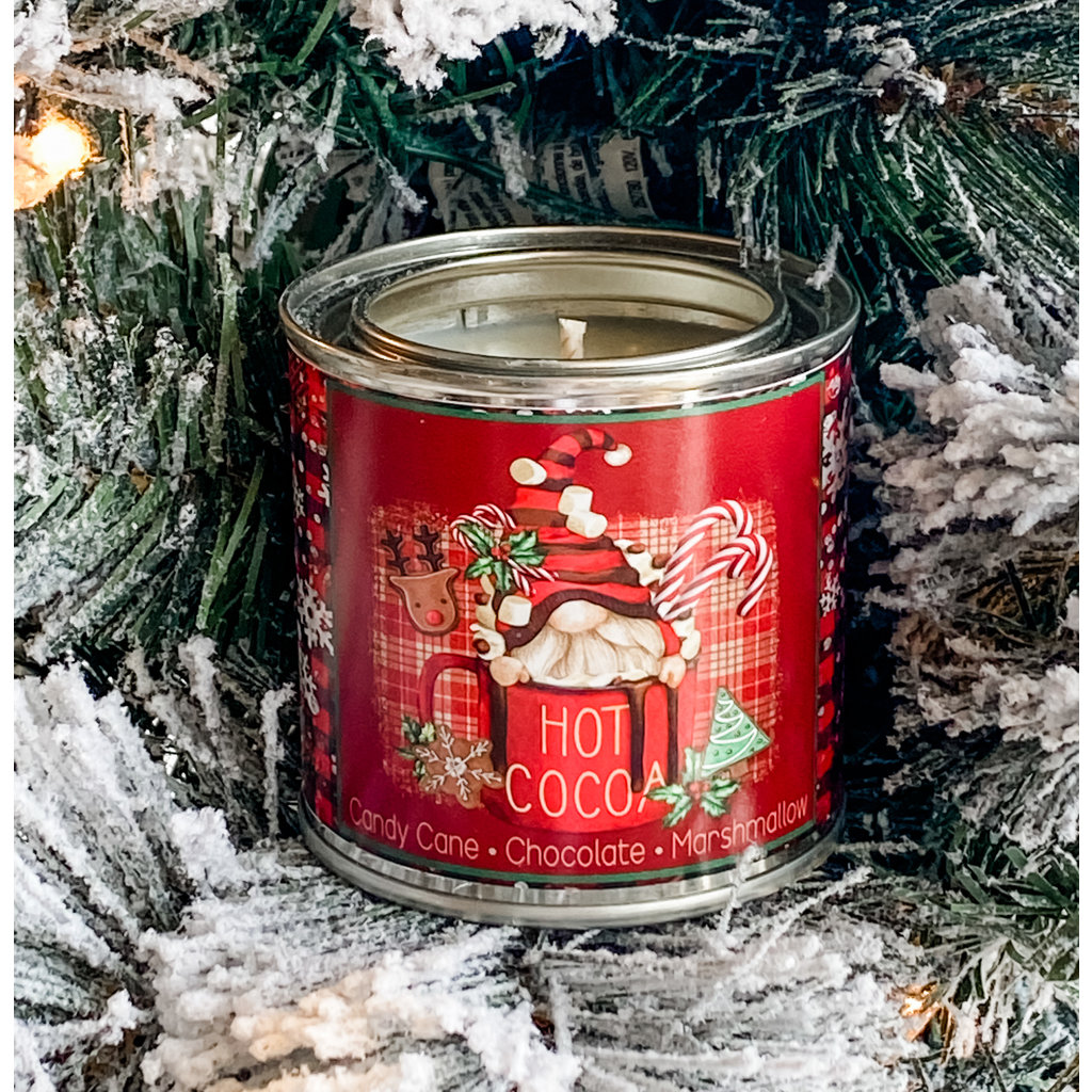 Candy Cane Hot Cocoa  Soy Wax Candle