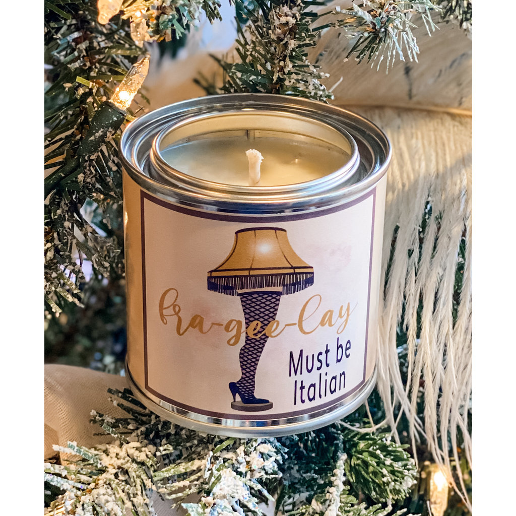 Fra-gee-lay  Soy Wax Candle - Iced Lemon Biscotti