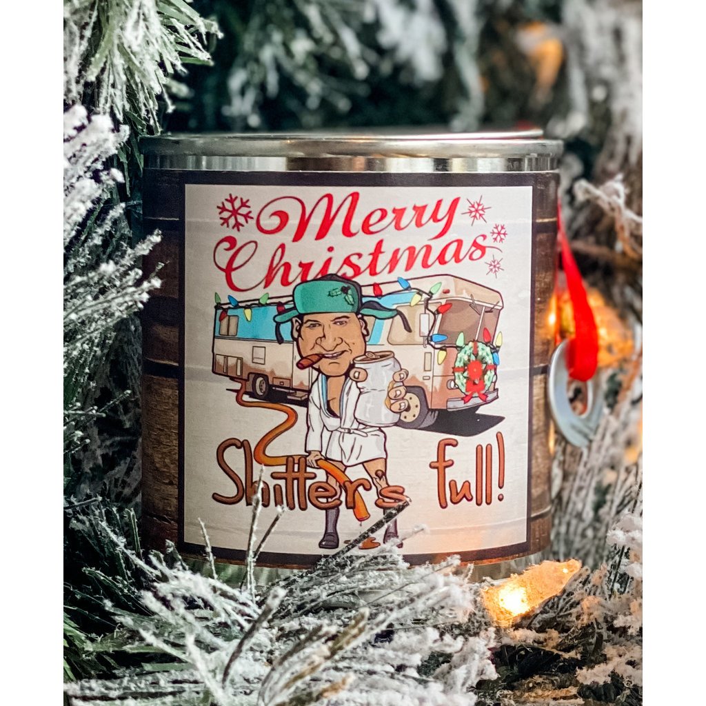 Merry Christmas Shitter's Full - National Lampoon Soy Wax Candle - 'Tis the Season
