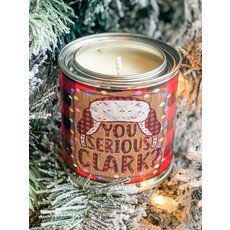 You Serious Clark? National Lampoon Christmas Vacation Soy Wax Candle - Cozy Flannel