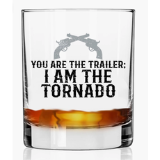 Yellowstone I Am Tornado 11oz Whiskey Glass