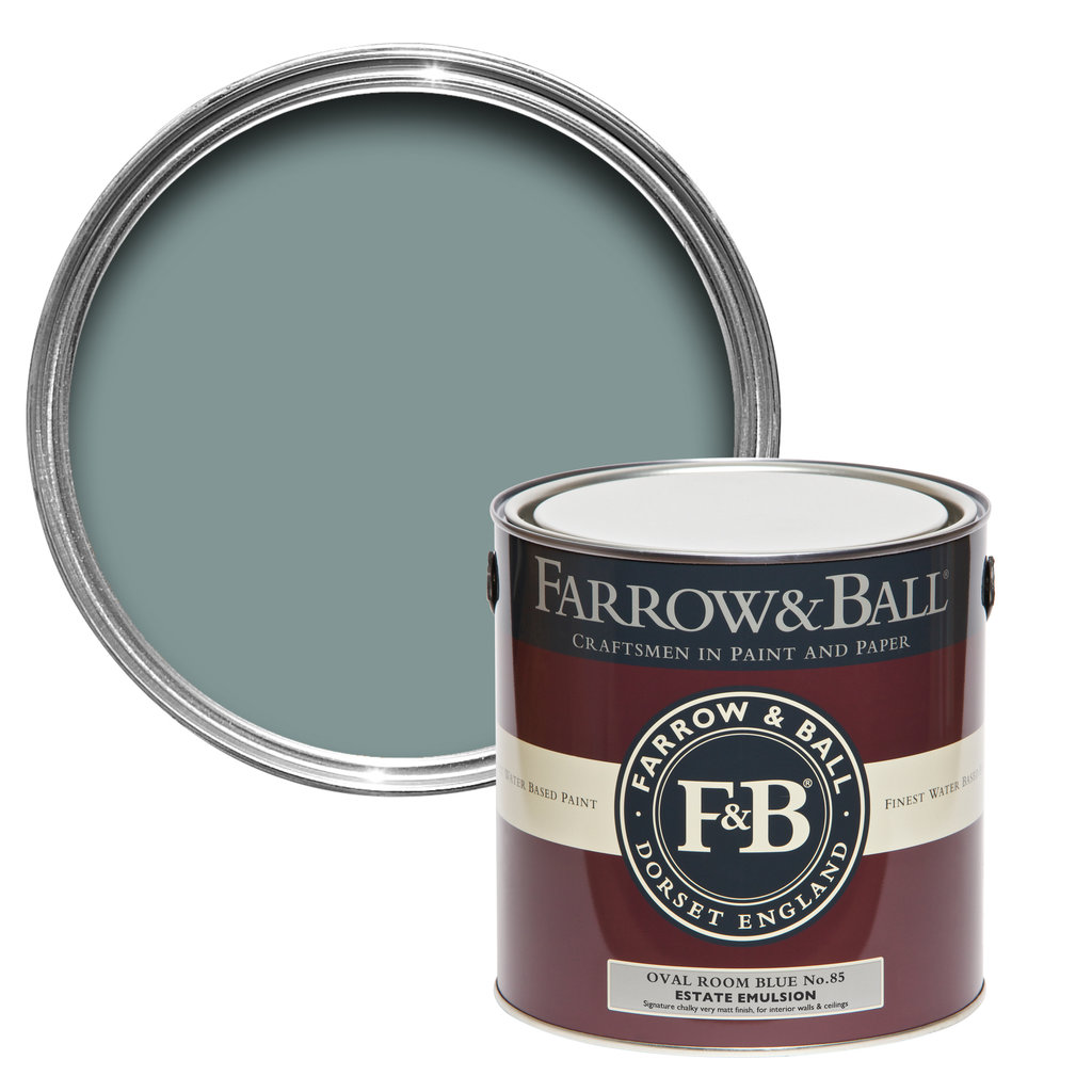 Farrow & Ball Paint Oval Room Blue No. 85