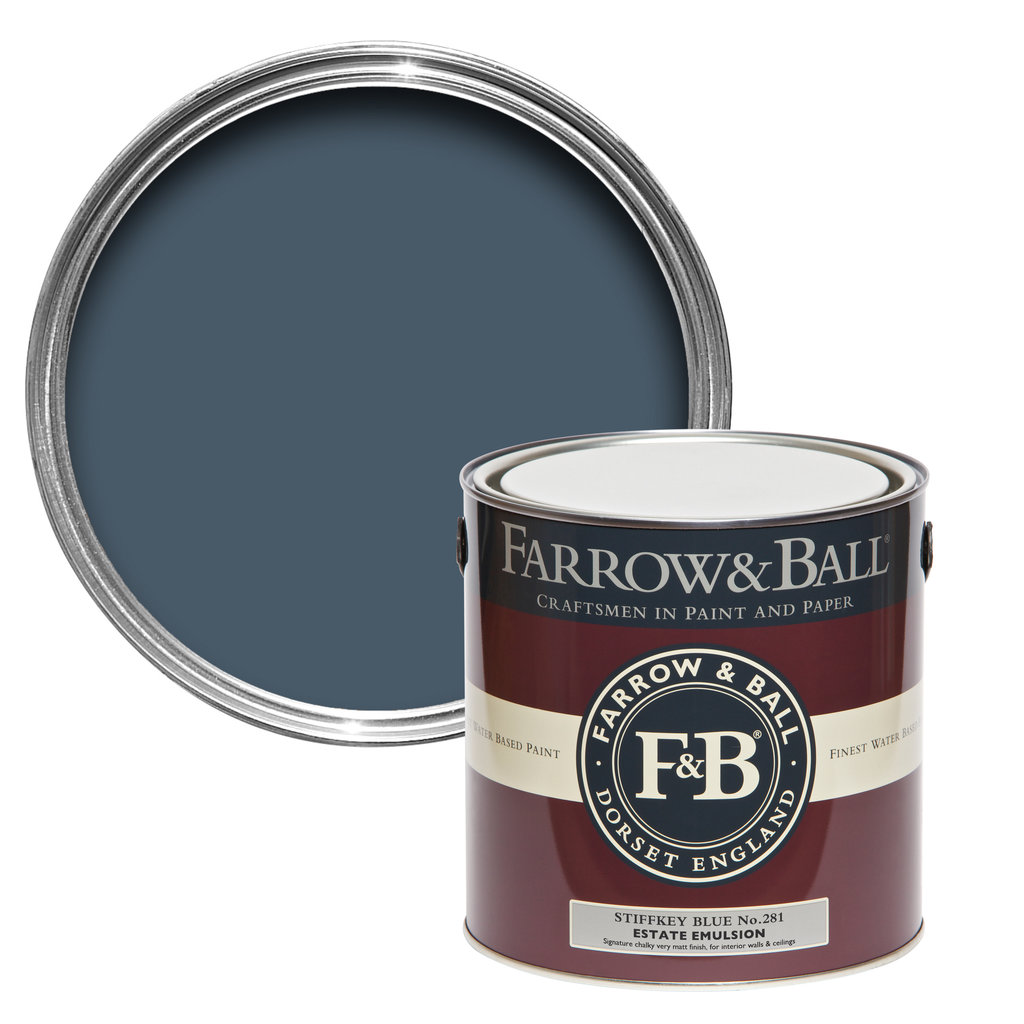 Farrow & Ball Paint Stiffkey Blue No. 281