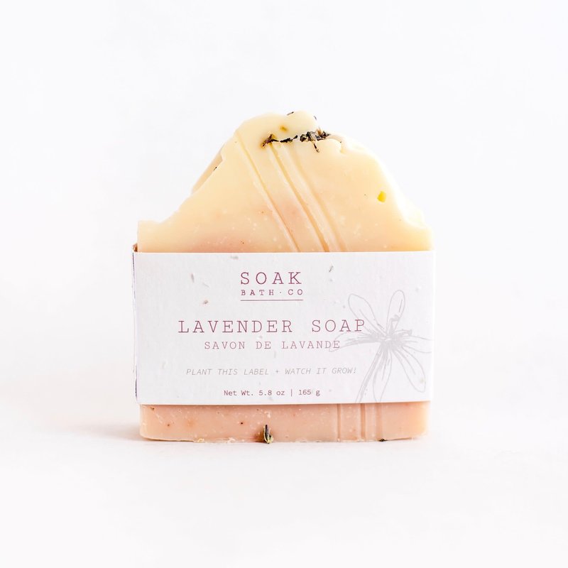 Soak Bath Co. Lavender Soap Bar | Soak Bath Co.
