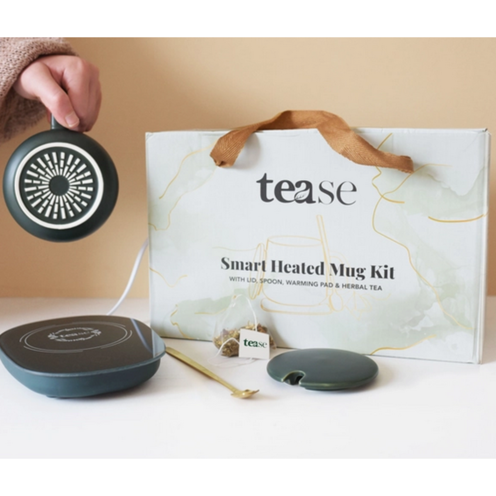 Smart Heated Mug Kit, Mug Warmer For Tea + Coffee