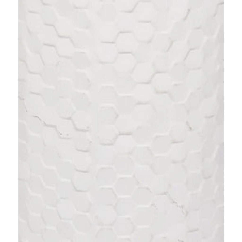 White Metal Vase