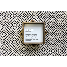 Mom Definition | Wood Sign