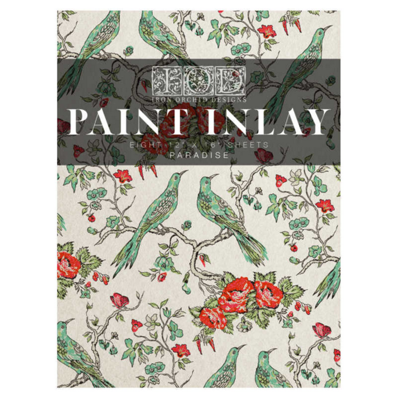 Iron Orchid Designs Paradise IOD Paint Inlay 12×16 Pad