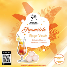 Dreamsicle Cocktail Bomb | Package of 4