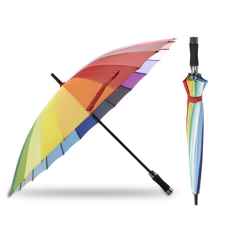 Colour Wheel Slat Umbrella