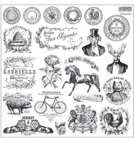 Iron Orchid Designs Antiquities Decor Stamp | Iron Orchid Designs (12"x12" Sheet)