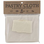 Natural Pastry Cloth & Rolling Pin Cover