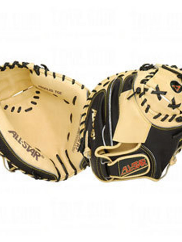 All Star All Star Professional Series Catcher's Mitt Tan/Black CM3000