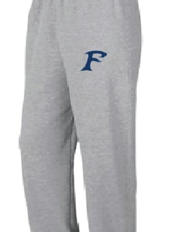 Authentic t-shirt company Pantalons Jogging Authentic 100% cotton gris avec logo des Felix-Leclerc - OFJ-FL-GY