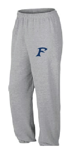 Pantalons Jogging Authentic 100% cotton gris avec logo des Felix-Leclerc - OFJ-FL-GY