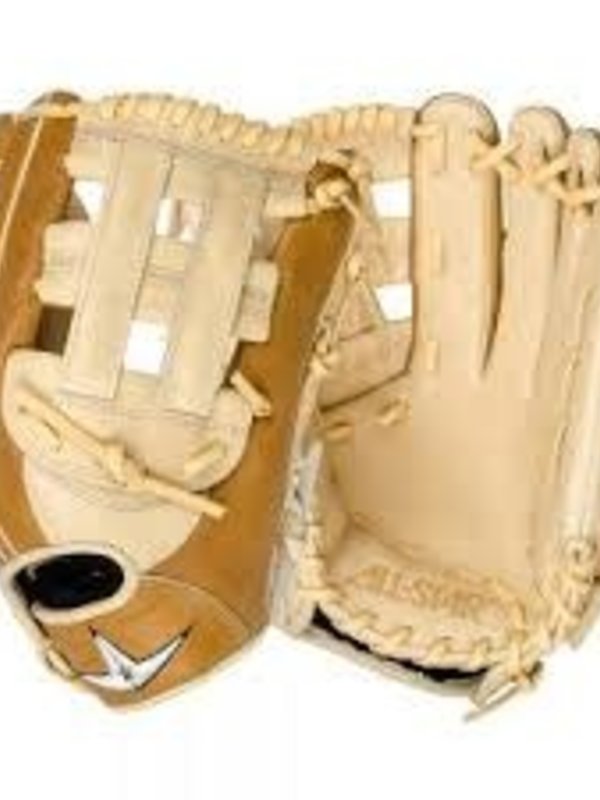 All Star Copy of All Star Outfield softball Mitt 12.5` cream/tan RHT