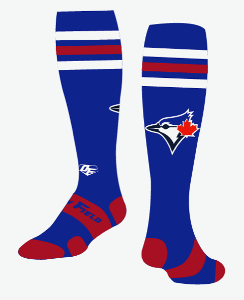 On Field custom socks Jays