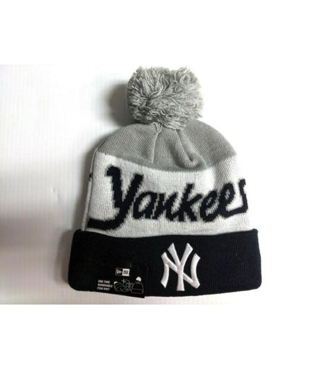 mens knit hat with pom