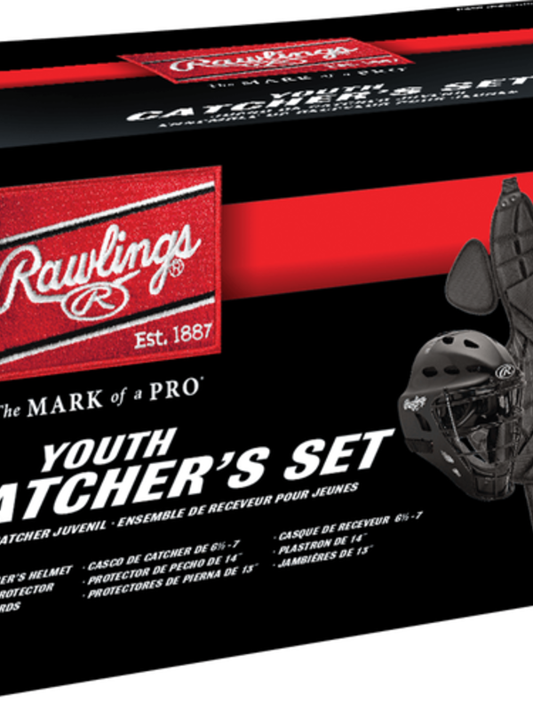 Rawlings Rawlings Players series Catcher kit youth 9-12 PLCSY black