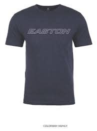 Easton Tshirt Charcoal/Red