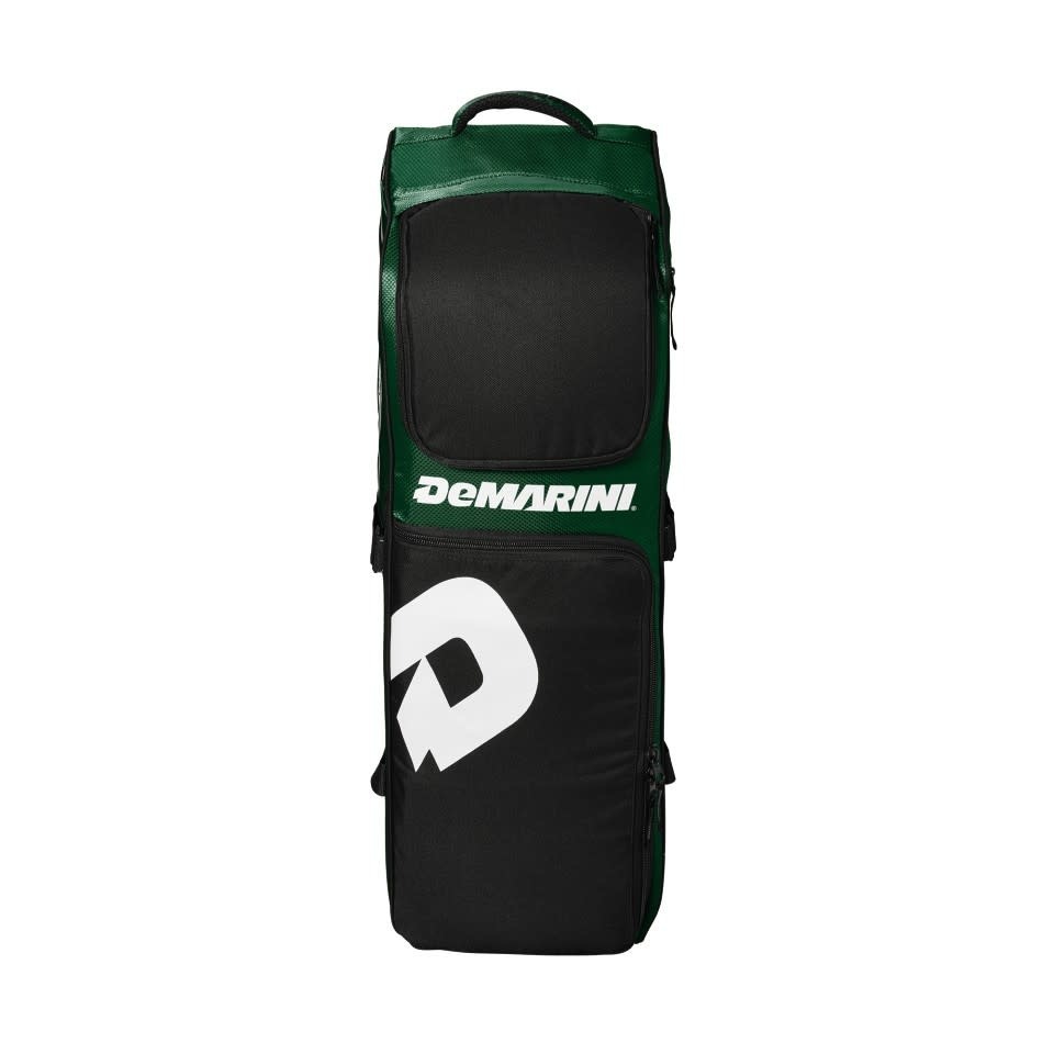 DeMarini Momentum wheeled bag dark green