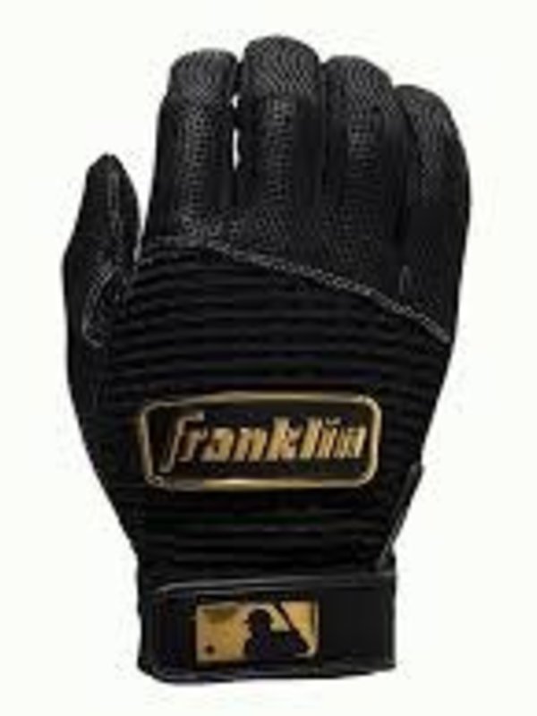 Franklin Franklin Pro Classic Batting Gloves Black/Gold