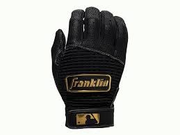 Franklin Pro Classic Batting Gloves Black/Gold
