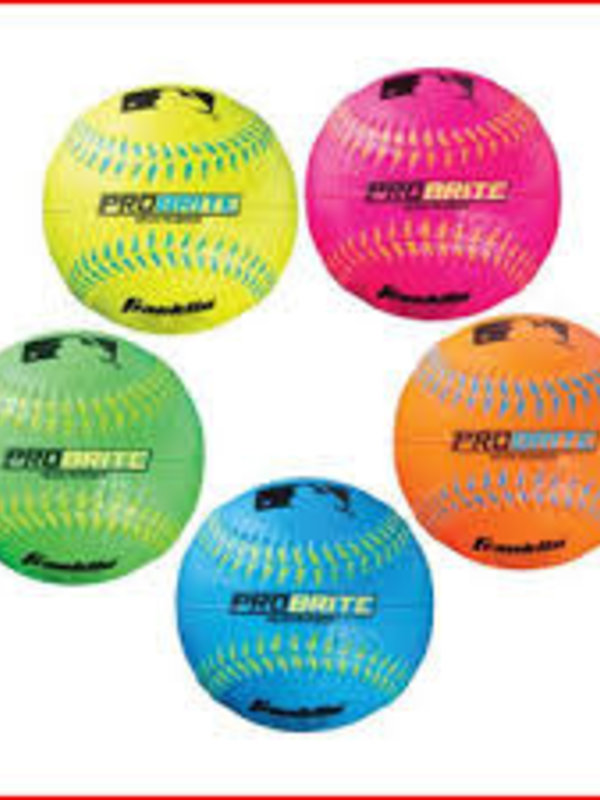 Franklin Franklin MLB® Probrite Neon Rubber Tee ball - unit