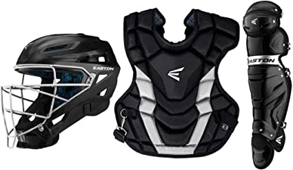 Easton Gametime box Catcher Set BLACK ADULT