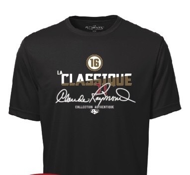 T-shirt dry-fit noir Classique Claude-Raymond