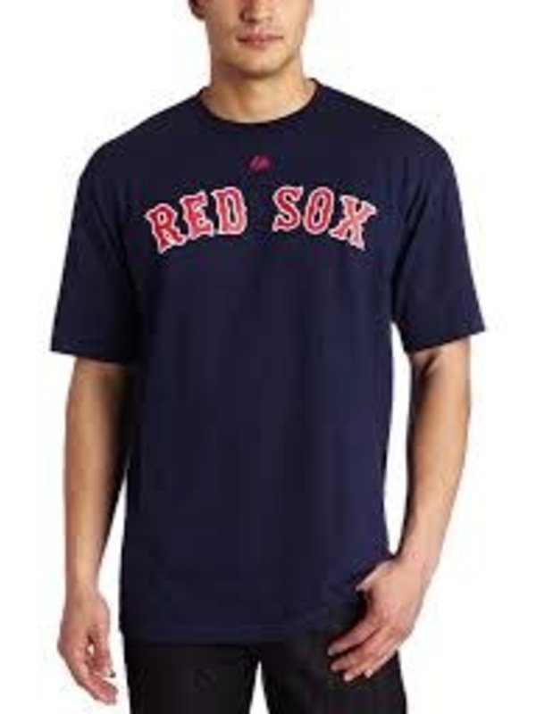 Majestic T-shirt Dryfit Majestic RedSox