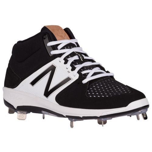 new balance men's m3000v3 mid metal cleats