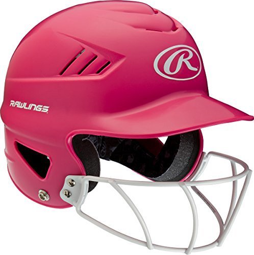 Rawlings Cool-flo Series Softball mask Helmet Pink