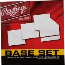 RAWLINGS BASESET Indoor Base Set  (5pcs)
