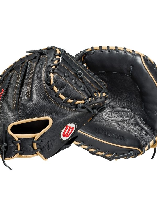 Wilson Wilson A500 Catcher's  baseball Mitt  32'' RHT