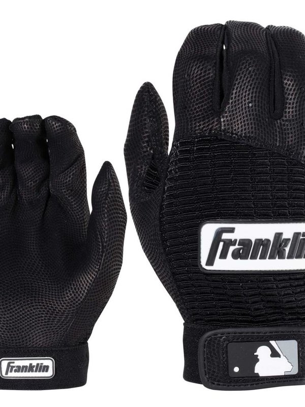 Franklin Franklin Pro Classic Batting Gloves Black/Black