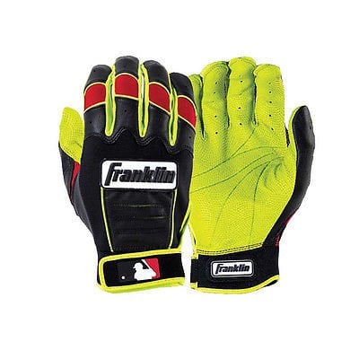 Yellow Batting Gloves Franklin CFX PRO