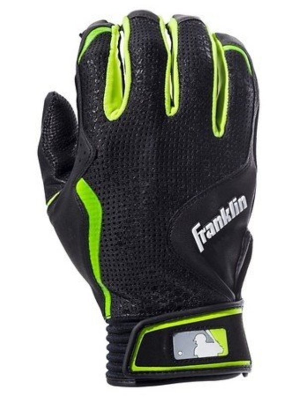 Franklin Franklin Freeflex Batting Gloves Black/Black
