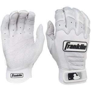 Franklin CFX Pro Batting Gloves Pearl/White